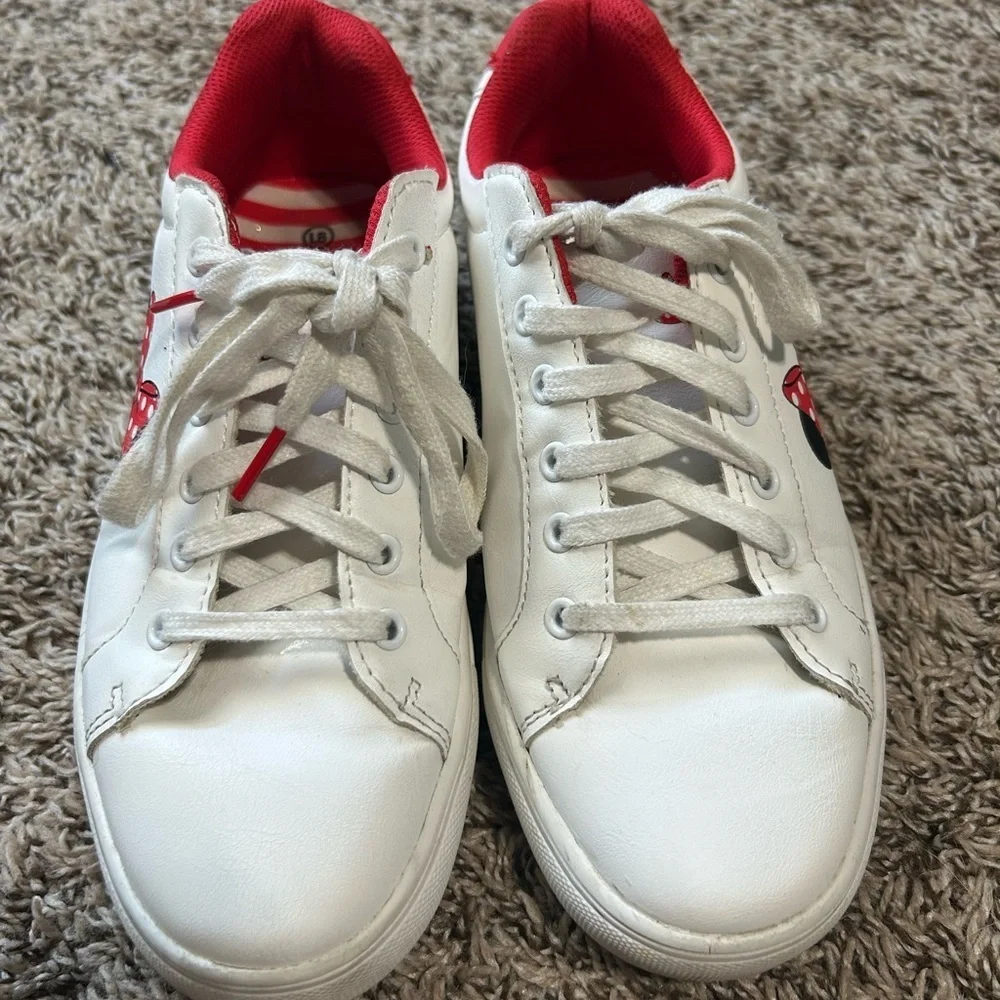 Disney Minnie Mouse Ladies Character Court Sneakers Size 8. Vaca Family Cruise